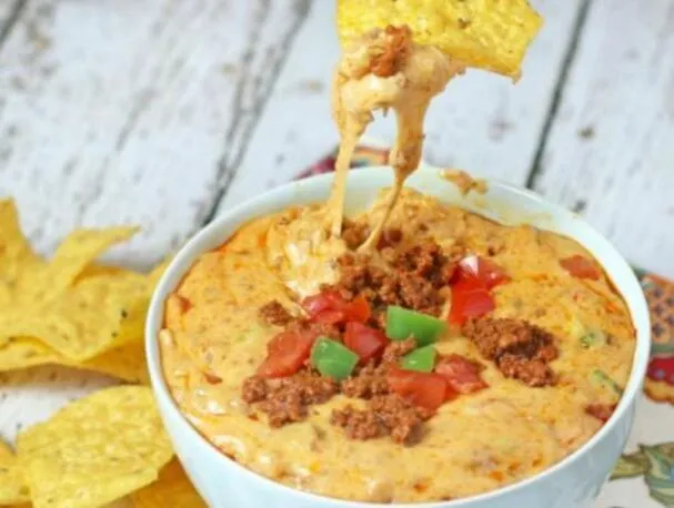 Crazy Chorizo Queso Dip