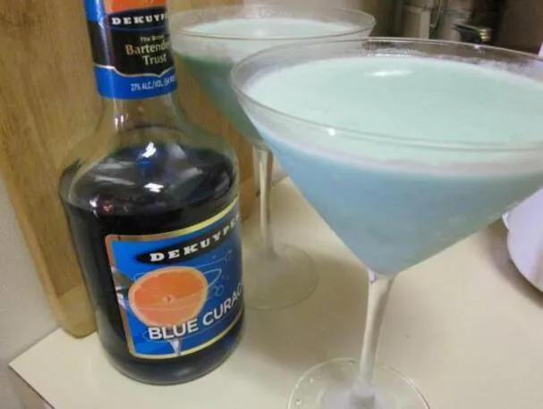 Romige Blauwe Daiquiri