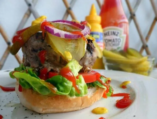 Een Amerikaanse Beef Burger
