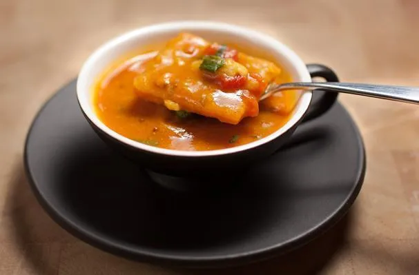 Dahl- en dumplingsoep