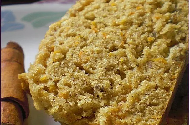 Eierloos bananen- en wortelbrood in snelkookpan