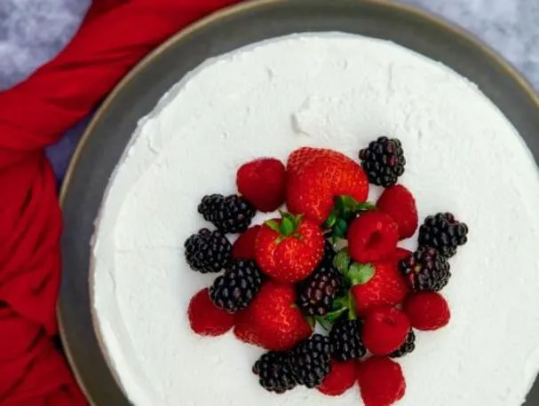 Verse aardbeienshortcake