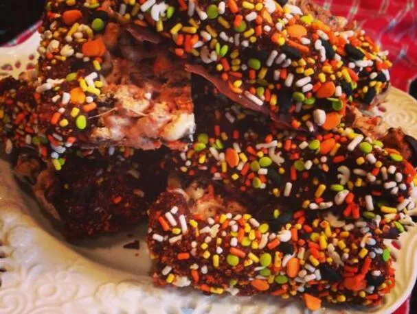 Halloween Cereal Bars