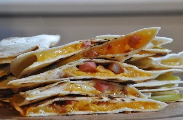 Zijn, haar en onze quesadilla's