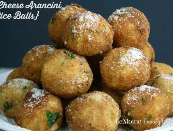 3 Kaas Arancini {Rijstballen}