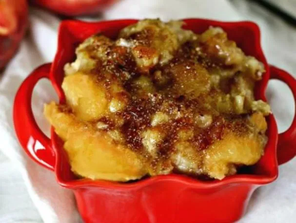 3 Ingrediënten Perzik Crumble