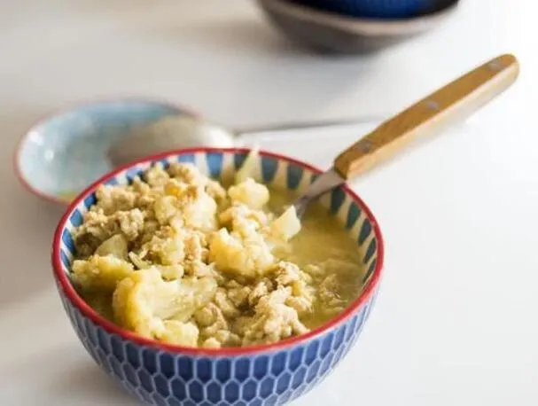 4-Ingrediënten Keto Kip Curry Recept
