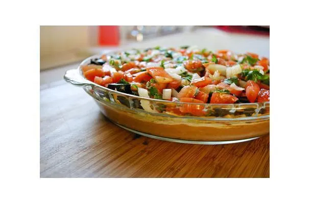 Mexicaanse Gebakken Bonendip