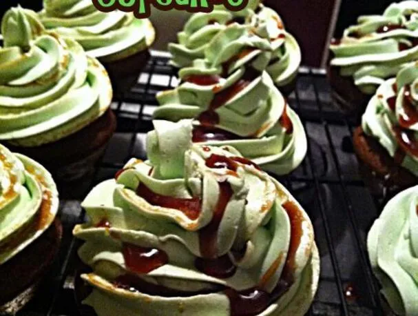 Chocolade cupcakes met muntsmaak