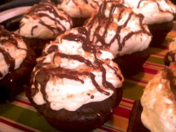 Mocha-kokos Frappuccino-cupcakes