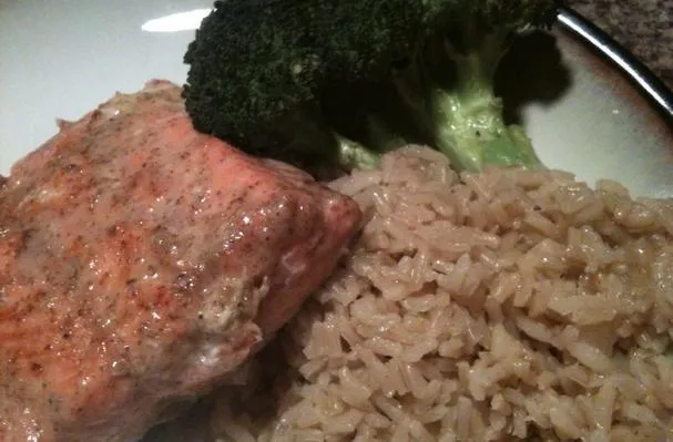 Mosterd en Honing Geglazuurde Zalm