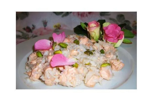 Rijst, Zalm & Rozenblaadjes
