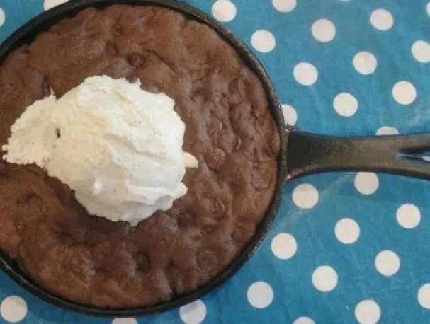 Xocai dubbele chocolade pizzakoek