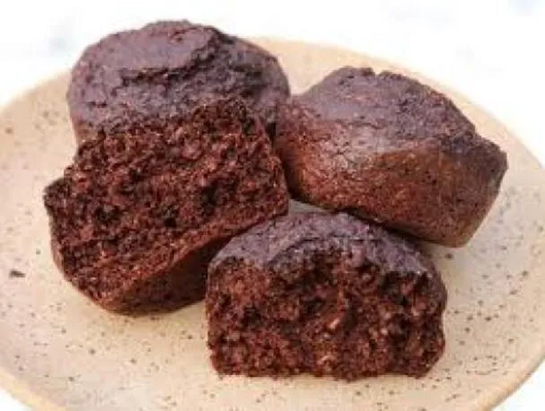 Xocolate Chip Bran Muffins met Xocai Gezonde Pure Chocolade