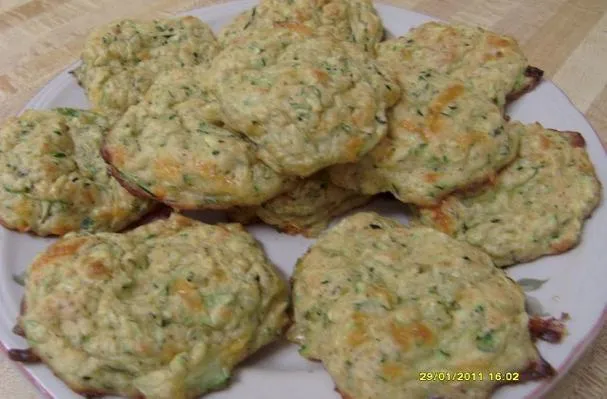 Courgettekoekjes uit de oven